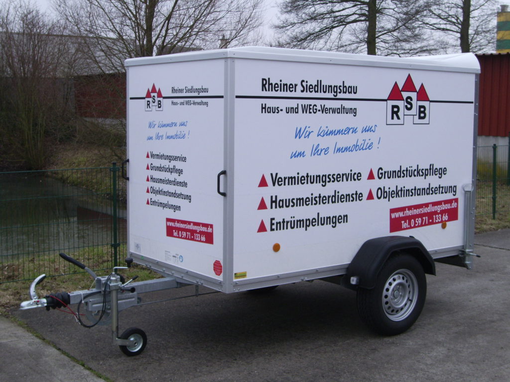 Anhängerbeschriftungen – Referenzprojekt 21 von Klartext
