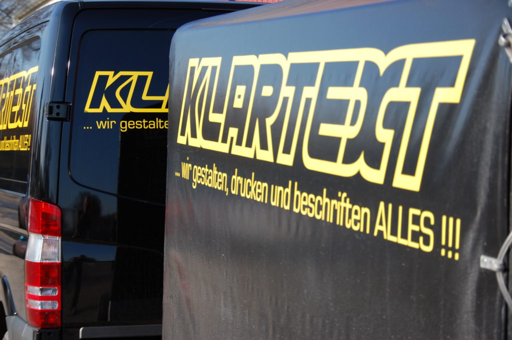 Anhängerbeschriftungen – Referenzprojekt 5 von Klartext