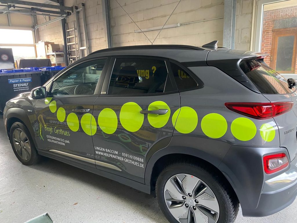 Fahrzeugbeschriftungen – Referenzprojekt 60 von Klartext