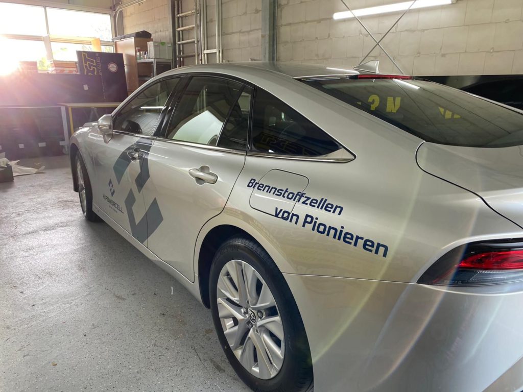 Fahrzeugbeschriftungen – Referenzprojekt 85 von Klartext