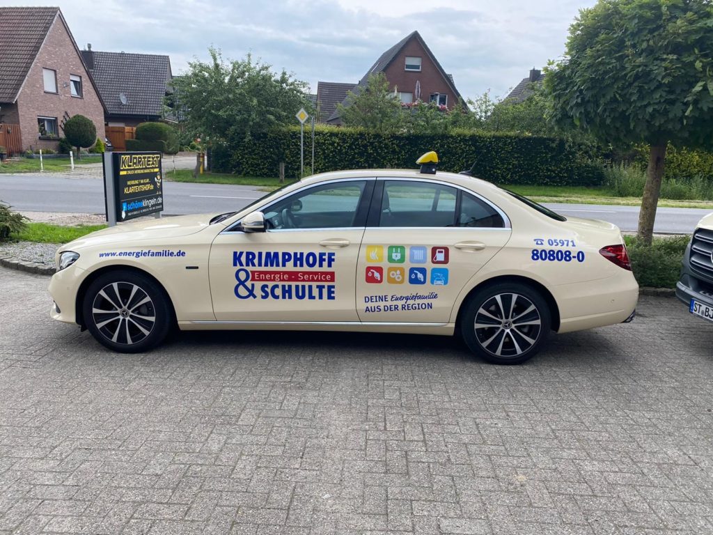 Fahrzeugbeschriftungen – Referenzprojekt 90 von Klartext