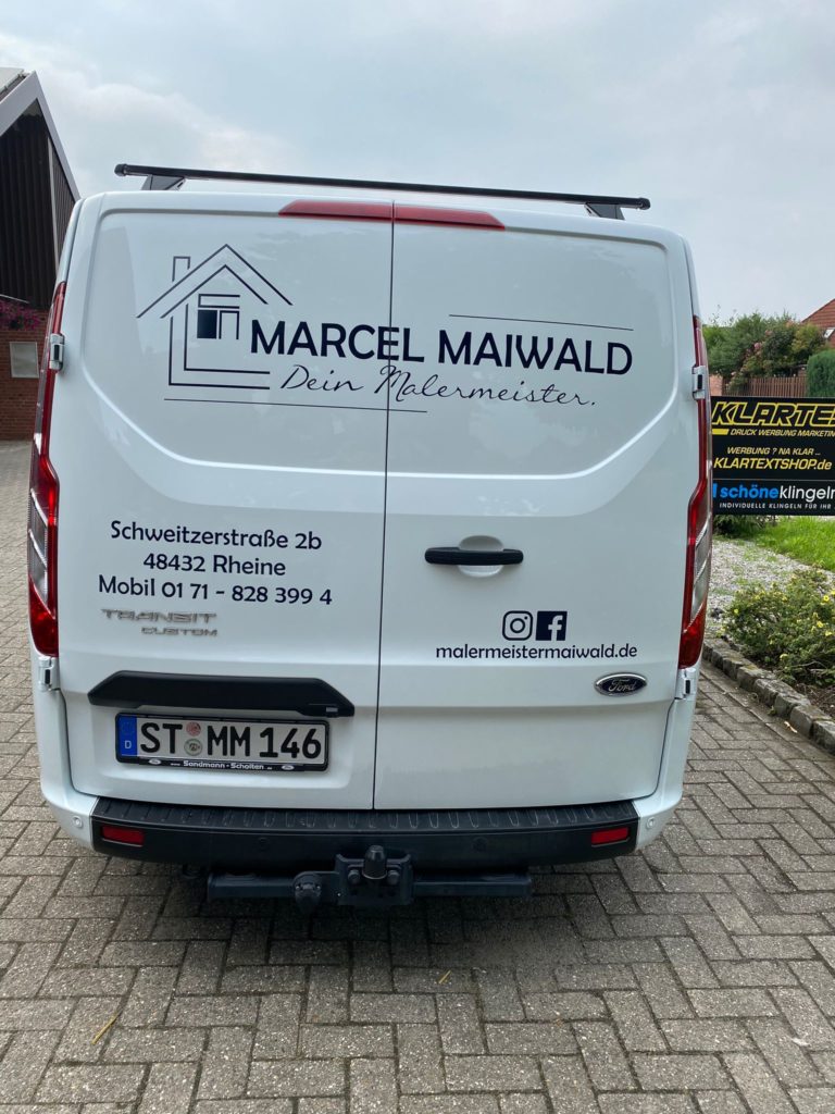 Fahrzeugbeschriftungen – Referenzprojekt 92 von Klartext