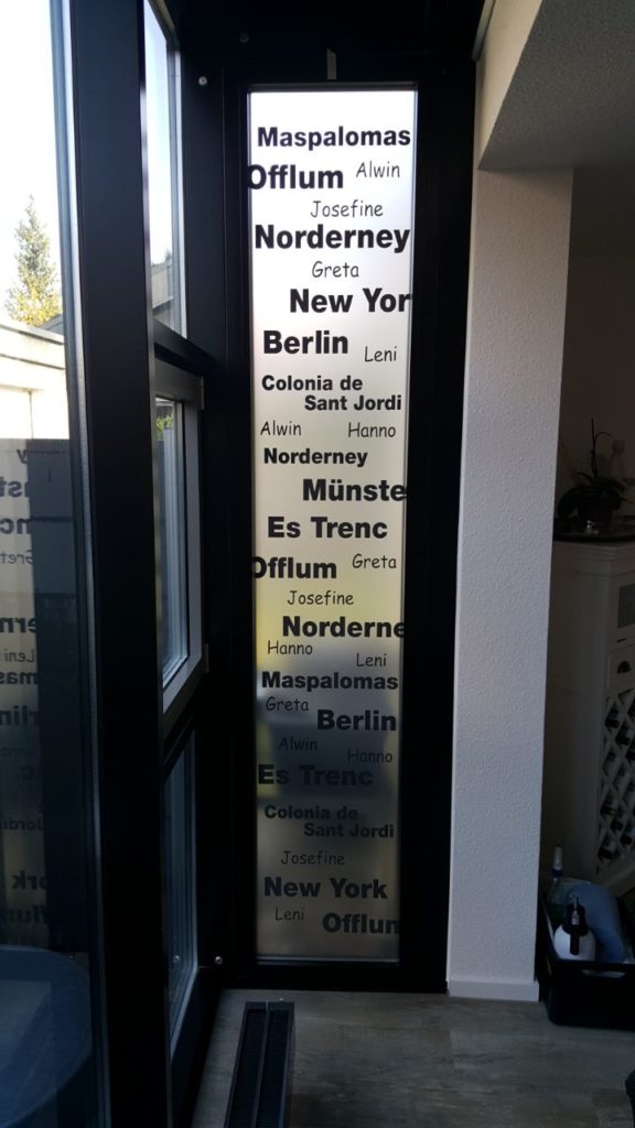 Fenstersichtschutz – Referenzprojekt 98 von Klartext