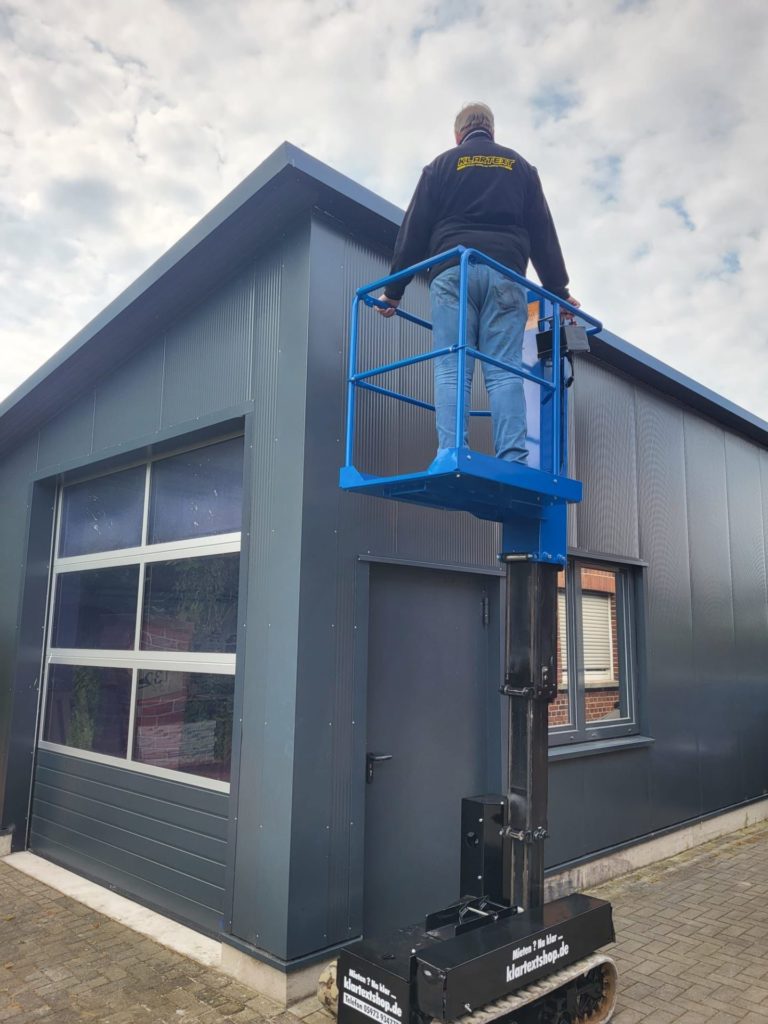 Hubsteiger-Vermietung – Referenzprojekt 2 von Klartext