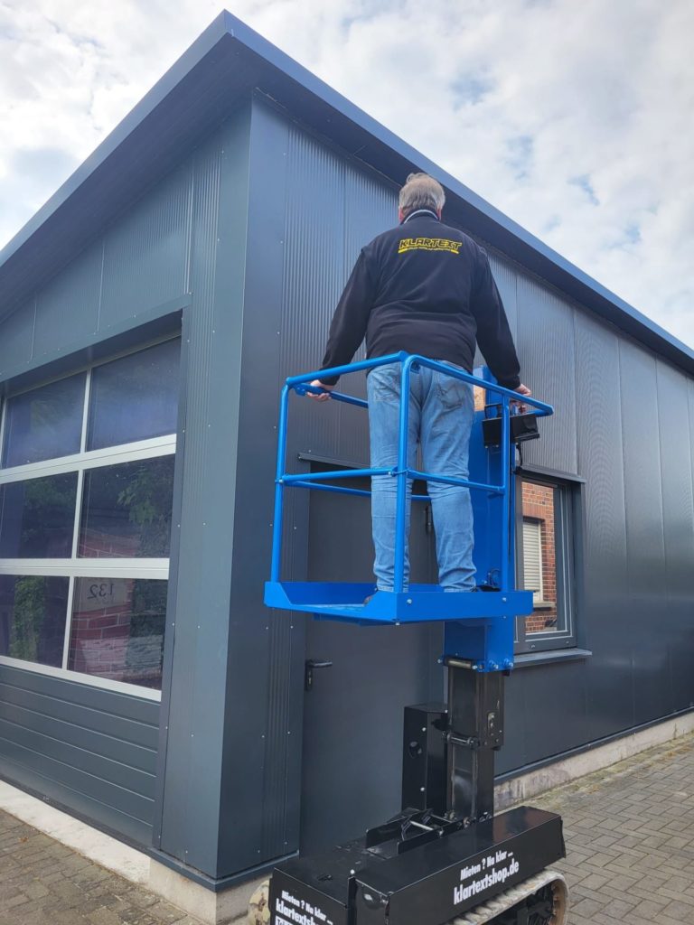 Hubsteiger-Vermietung – Referenzprojekt 3 von Klartext