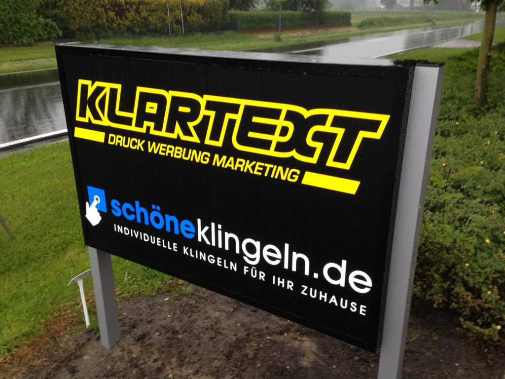 Leuchtwerbung – Referenzprojekt 13 von Klartext