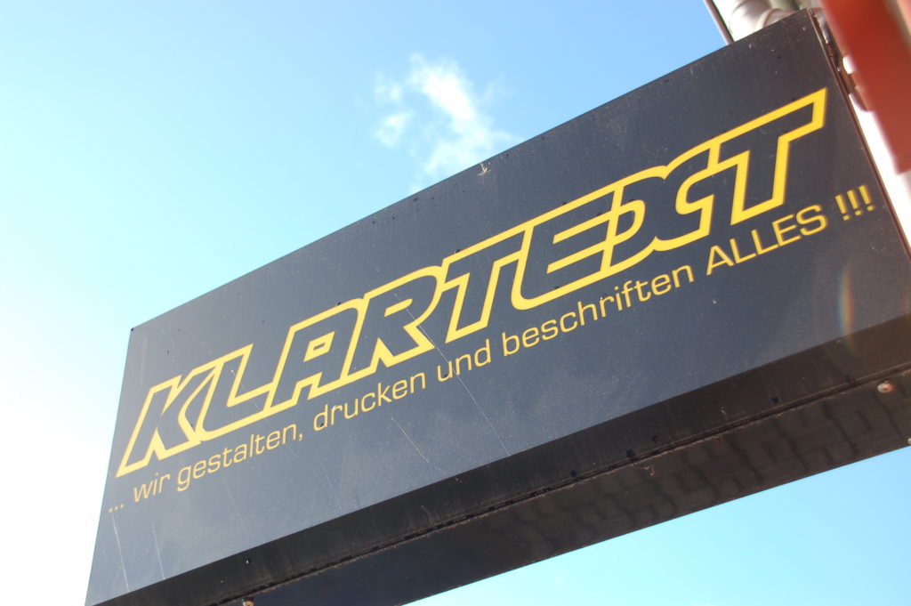 Leuchtwerbung – Referenzprojekt 19 von Klartext
