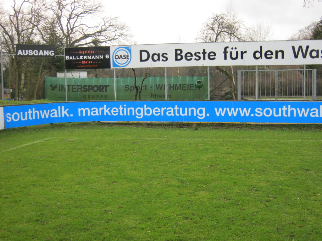 Werbebanden – Referenzprojekt 11 von Klartext