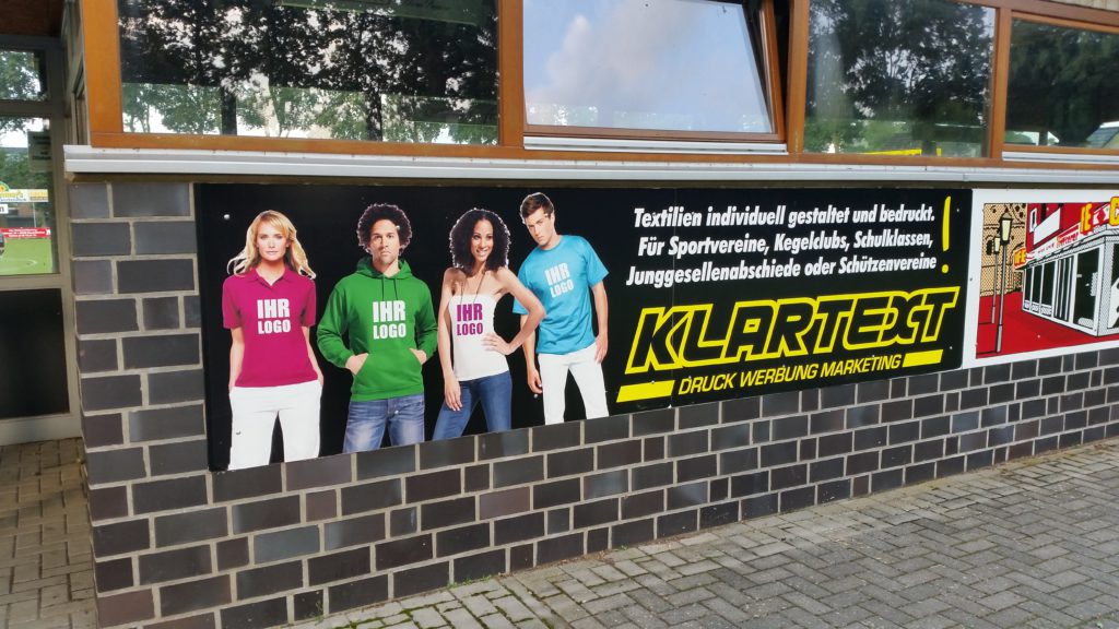 Werbebanden – Referenzprojekt 8 von Klartext
