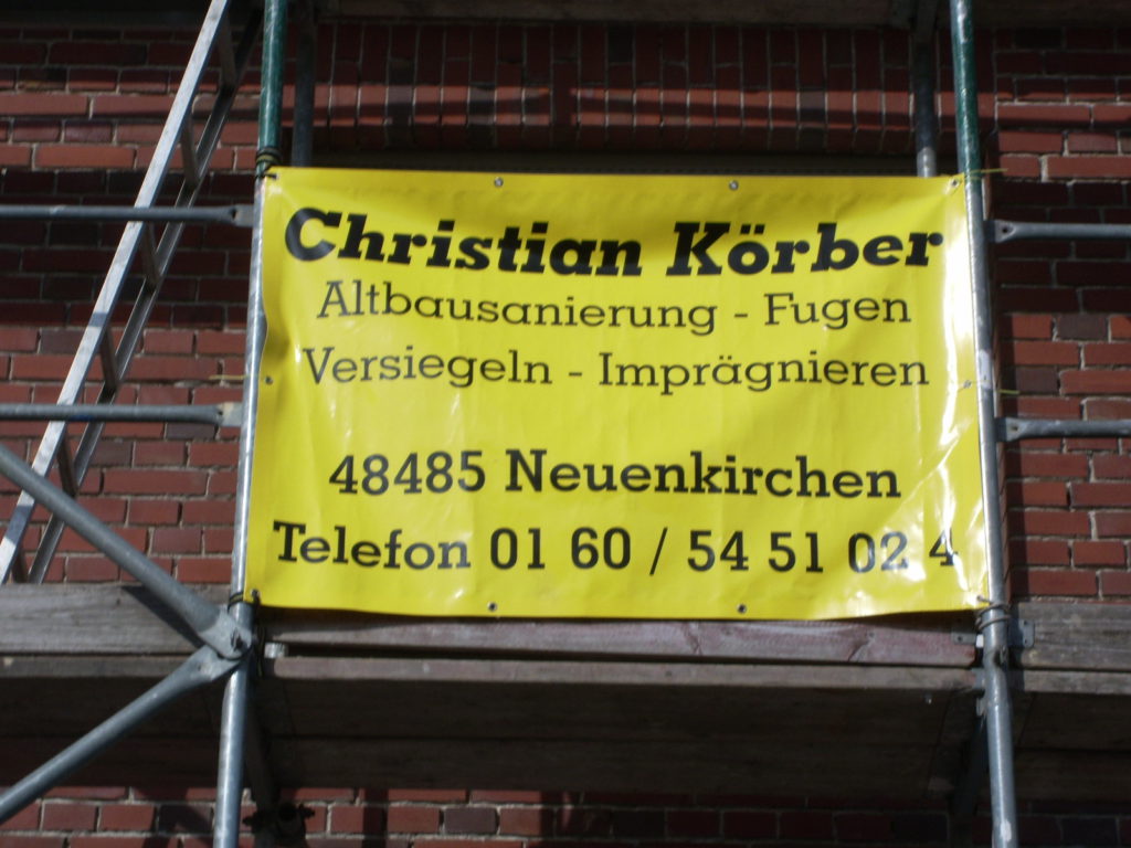 Werbeplanen – Referenzprojekt 15 von Klartext