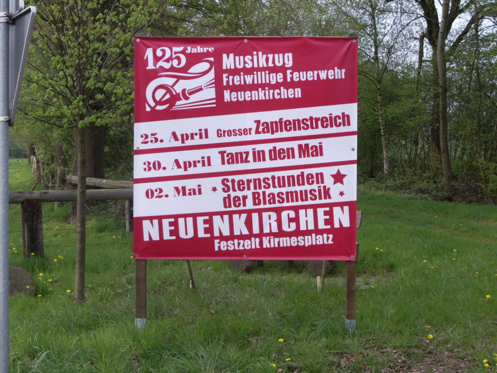 Werbeplanen – Referenzprojekt 20 von Klartext