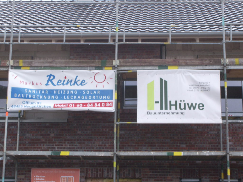 Werbeplanen – Referenzprojekt 21 von Klartext