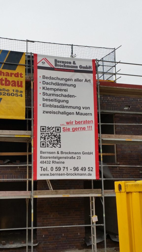 Werbeplanen – Referenzprojekt 3 von Klartext