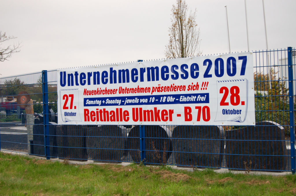 Werbeplanen – Referenzprojekt 33 von Klartext