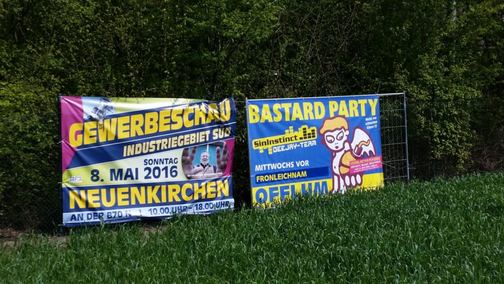 Werbeplanen – Referenzprojekt 5 von Klartext