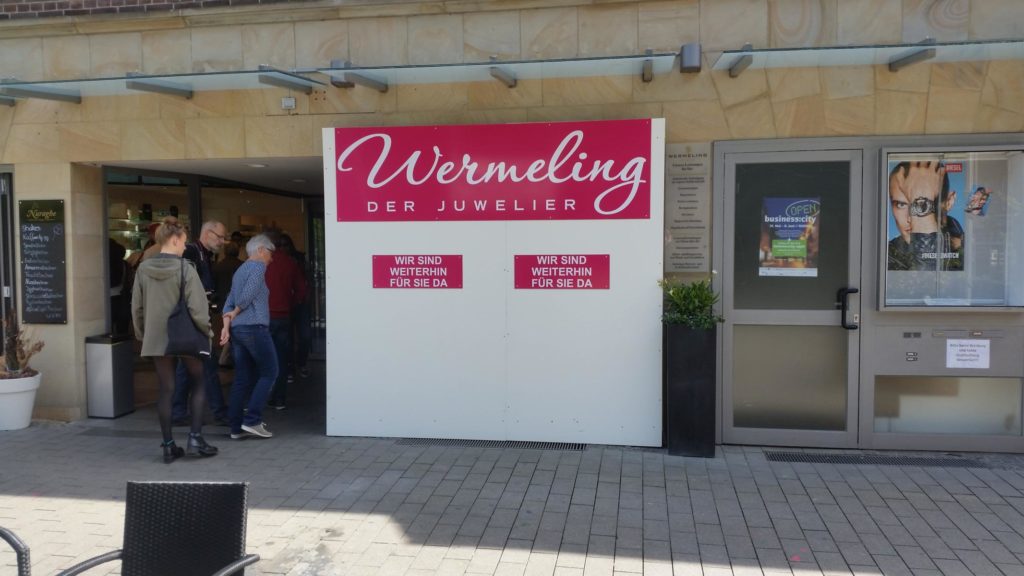 Werbeschilder – Referenzprojekt 13 von Klartext