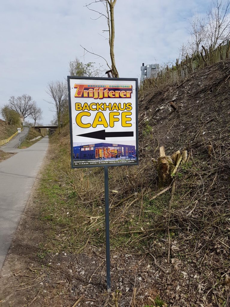 Werbeschilder – Referenzprojekt 28 von Klartext
