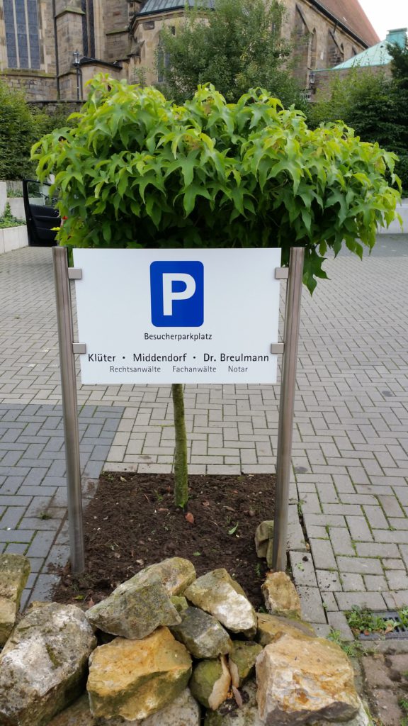 Werbeschilder – Referenzprojekt 36 von Klartext
