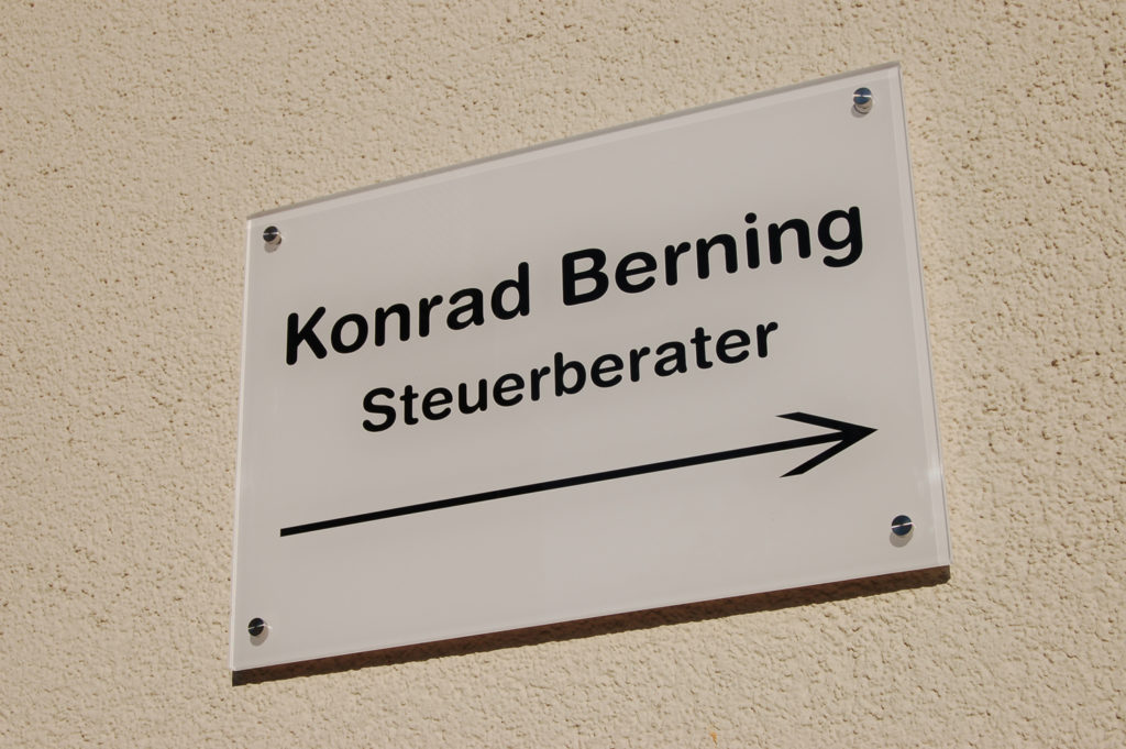 Werbeschilder – Referenzprojekt 39 von Klartext