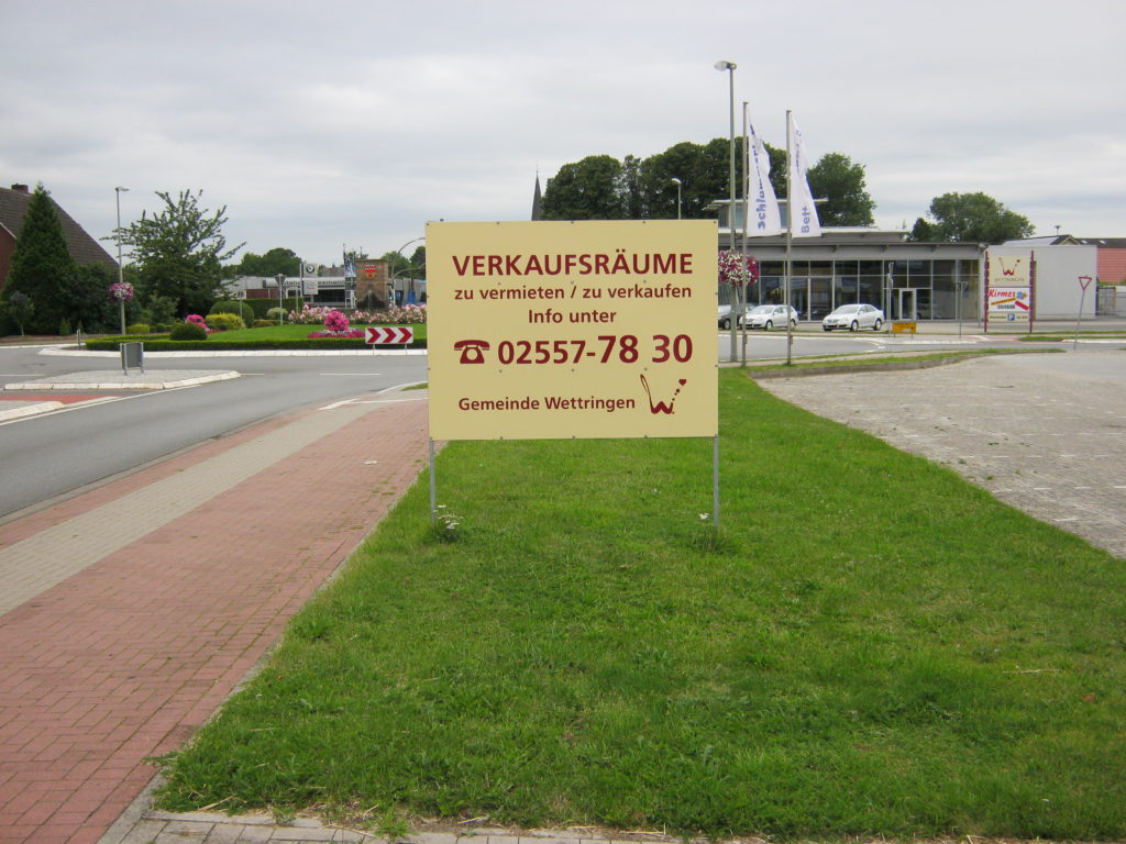 Werbeschilder – Referenzprojekt 44 von Klartext