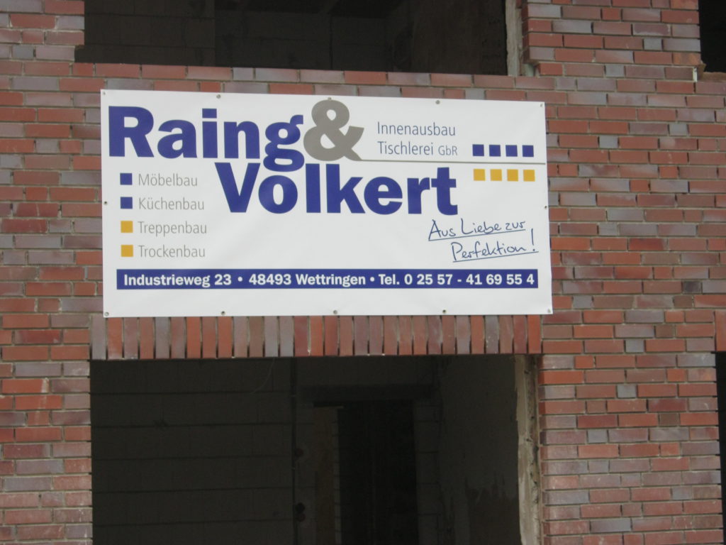 Werbeschilder – Referenzprojekt 45 von Klartext