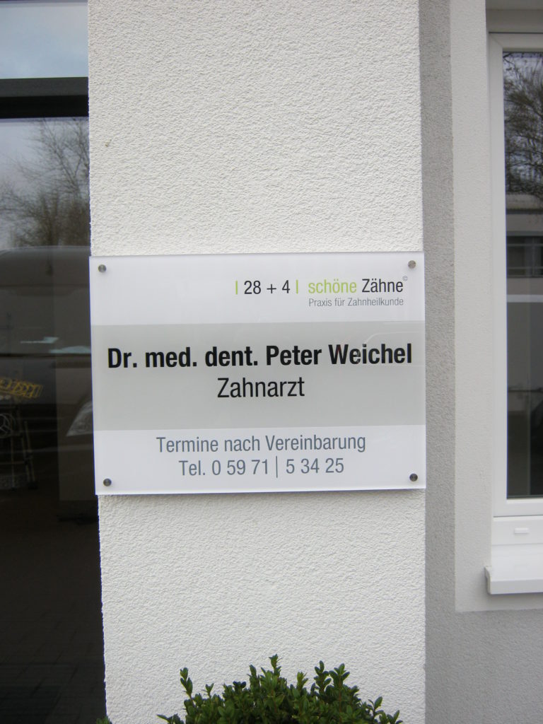 Werbeschilder – Referenzprojekt 46 von Klartext