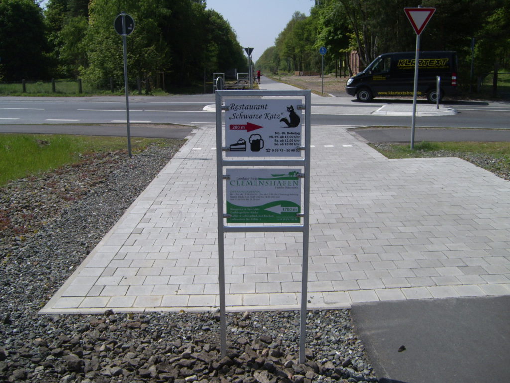 Werbeschilder – Referenzprojekt 62 von Klartext