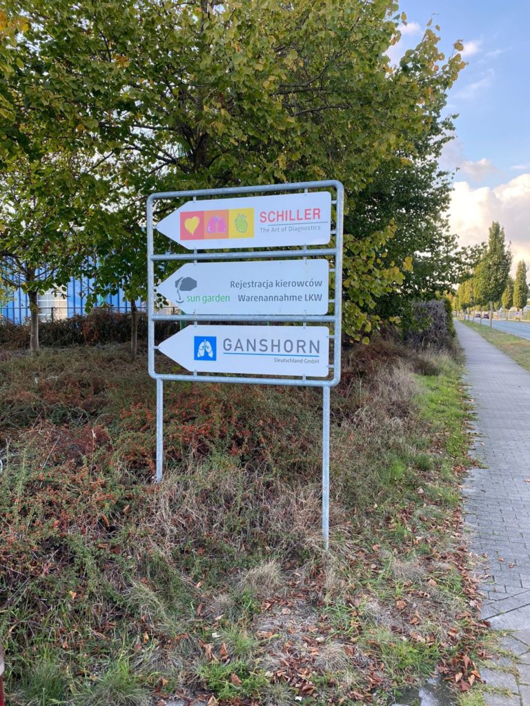 Werbeschilder – Referenzprojekt 77 von Klartext
