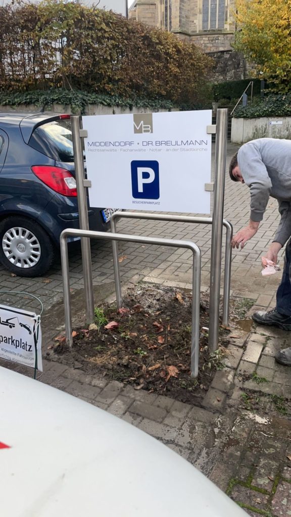 Werbeschilder – Referenzprojekt 80 von Klartext