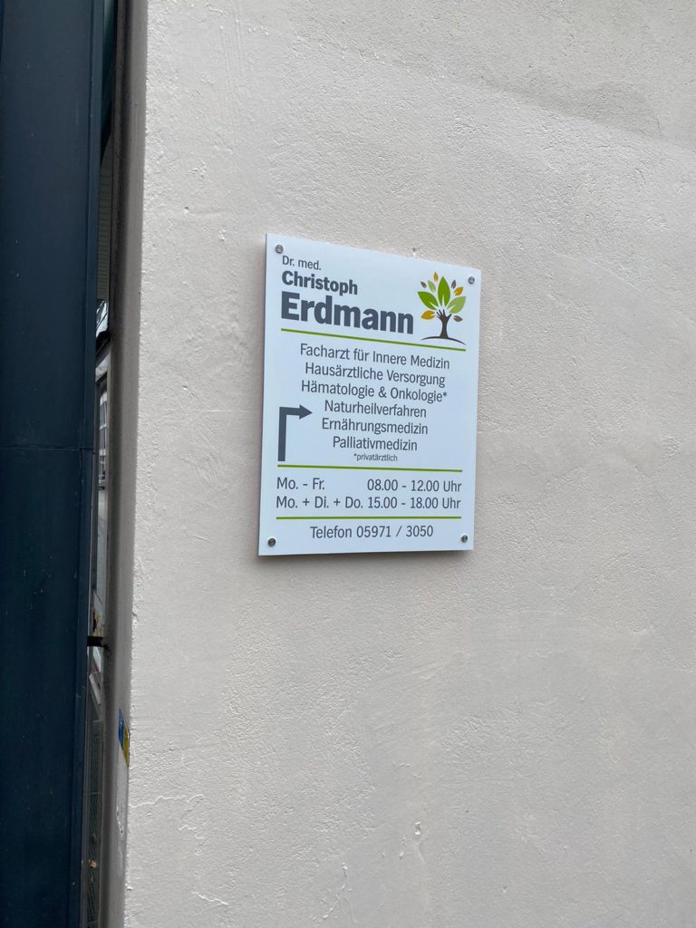 Werbeschilder – Referenzprojekt 82 von Klartext