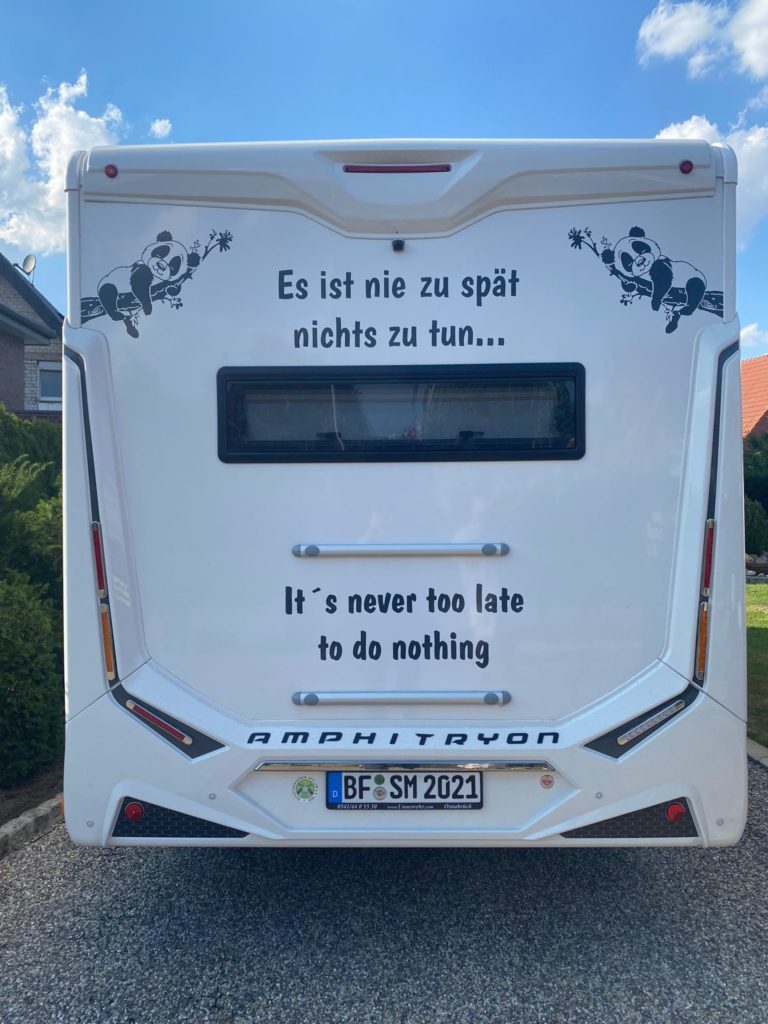 Wohnmobilbeklebung – Referenzprojekt 1 von Klartext