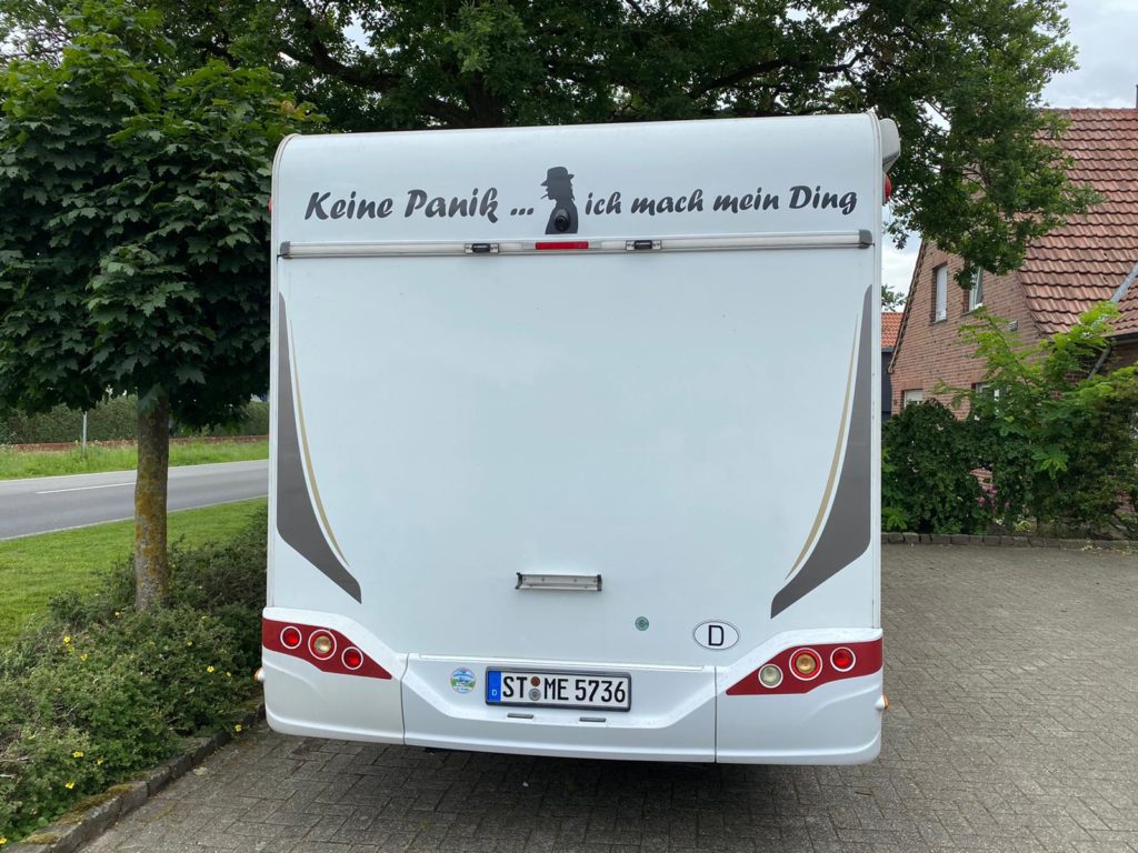 Wohnmobilbeklebung – Referenzprojekt 5 von Klartext